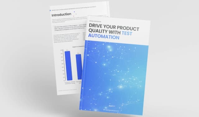 Drive your product quality with test automation