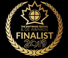 Finalist of the European Testing Awards in 2019