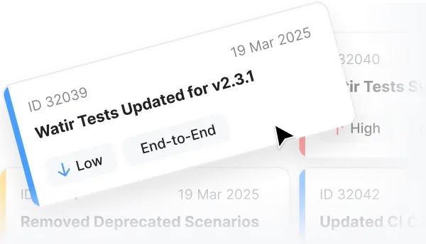Watir test support & maintenance
