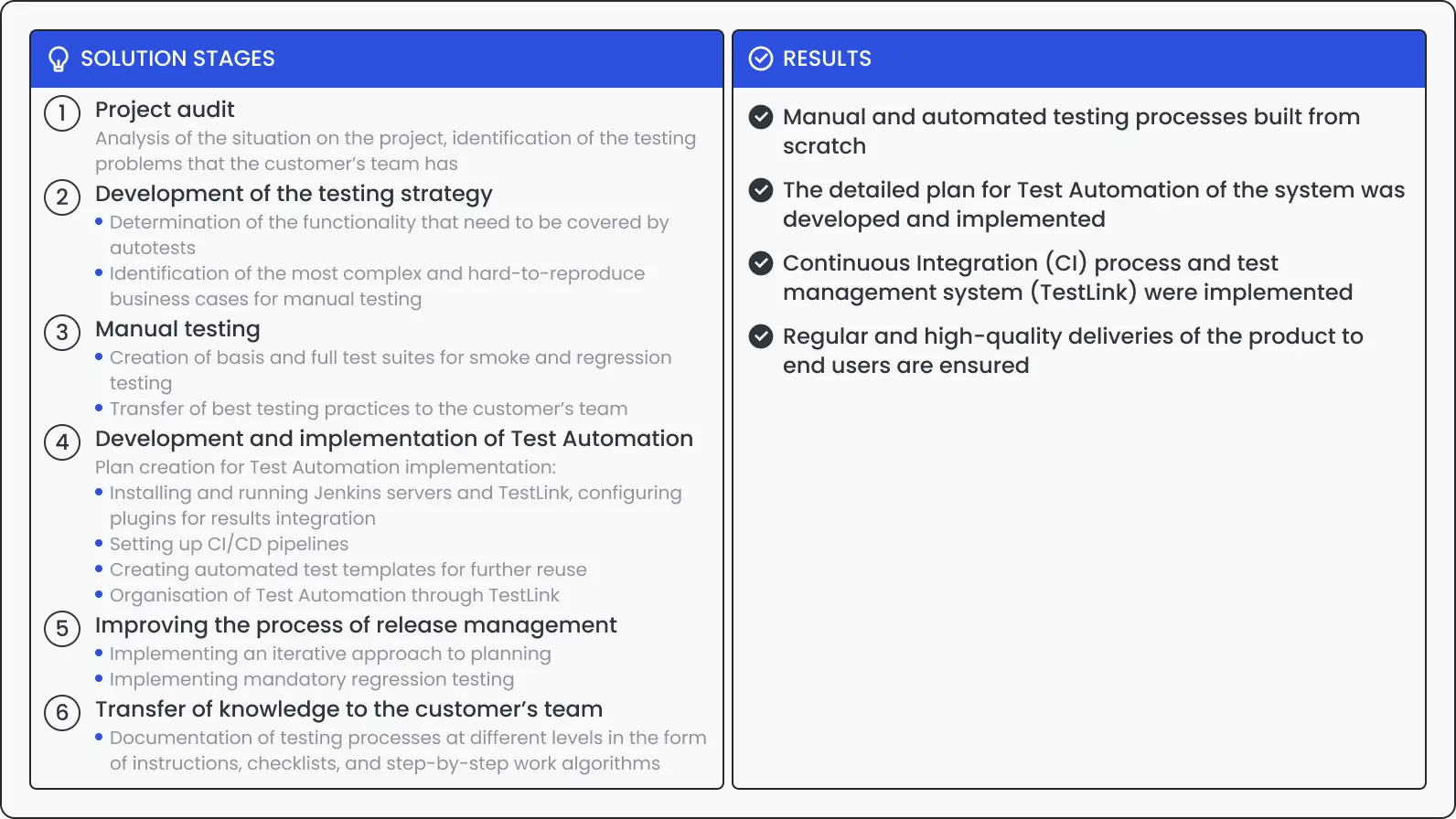 Positive implications