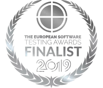 Finalist of the European Testing Awards in 2019