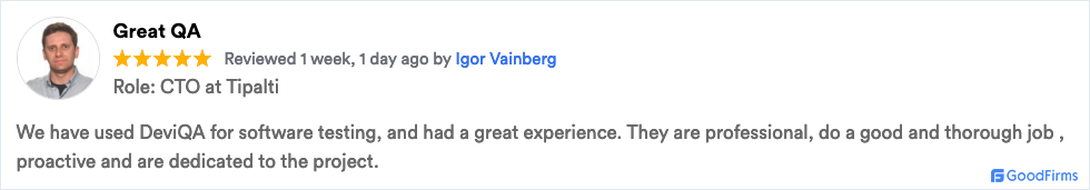 Igor Vainberg Review