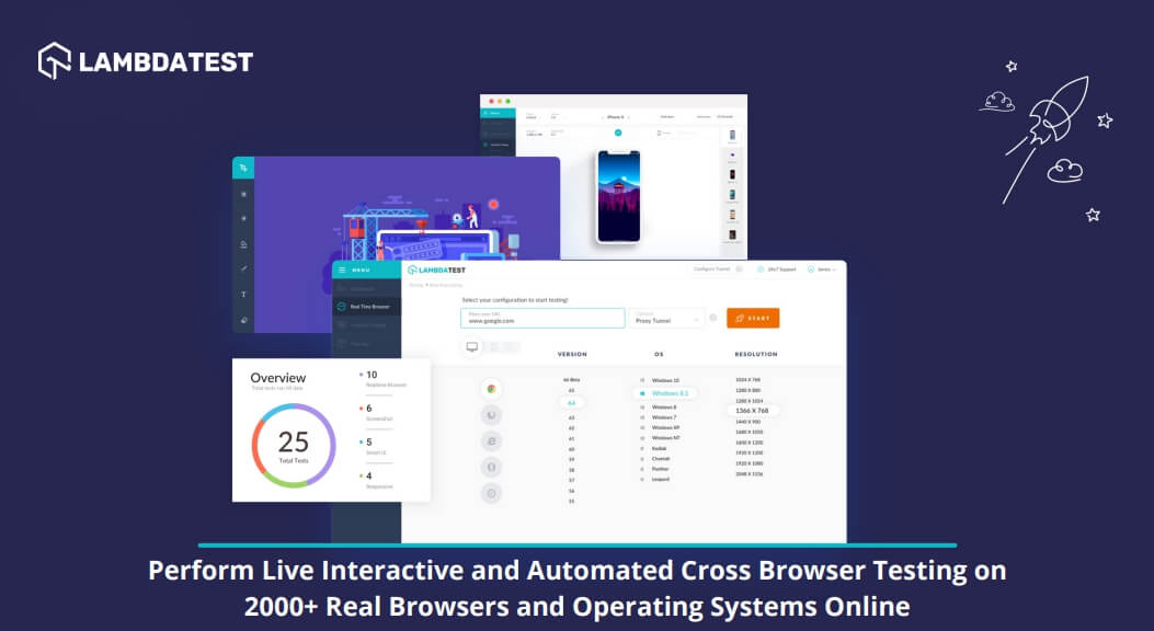 LambdaTest - crossbrowser testing tool