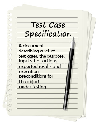 Test Case Specification