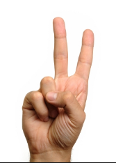 Two fingers