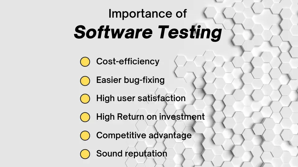 Importance of software testing